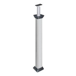 Vordere Abdeckung für Säulen ALC3100 oder ALC 3200 Länge: 3m (Ersatzteil) graphit/ grau RALC001/8