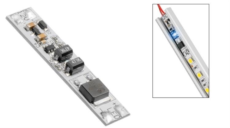 Schalter für LED-Streifen zur Montage im Profil LED MAX 60W GTV AE
