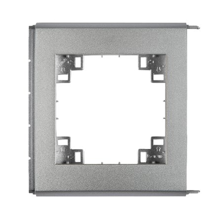 Außenrahmen für IP44-Stecker silber metallic (Serie/Kategorie: ERGÄNZENDE PRODUKTE) 7FRH
