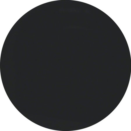 Zentralstück mit Regulierknopf für Drehdimmer R.1/R.3 schwarz, glänzend 11372045 HAGER